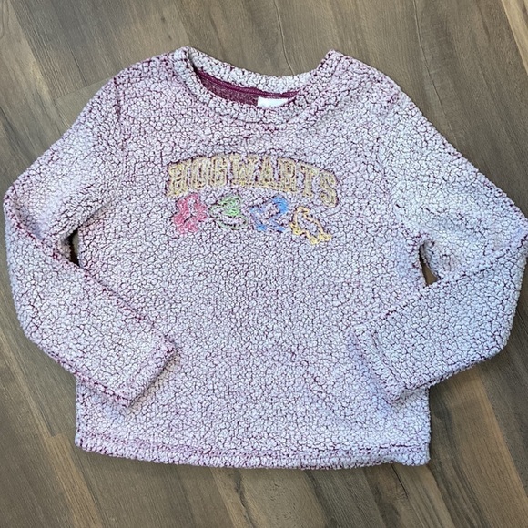 Wizarding World Harry Potter Purple Teddy Long Sleeve Sleepwear Size Medium - Picture 14 of 17